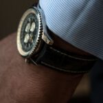 Chronograph - Person Wearing Black and Silver Chronograph Watch